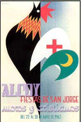 Fiestas de Moros y Cristianos en honor de San Jorge  